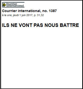 Courrier International 1