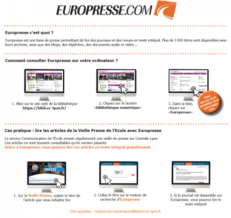 Europresse vielle de presse