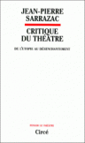 Couverture de livre "Critique du théâtre"